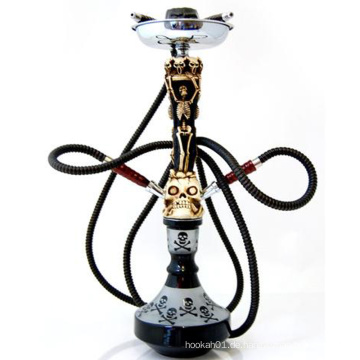 Neuheit Design Huka Shisha zum Rauchen mit Schädelmuster (ES-HK-044)